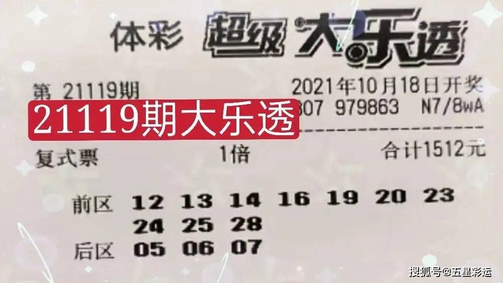 今日大乐透开奖揭秘，数字背后的幸运与期待